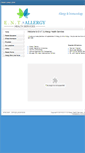 Mobile Screenshot of entallergyhealth.com